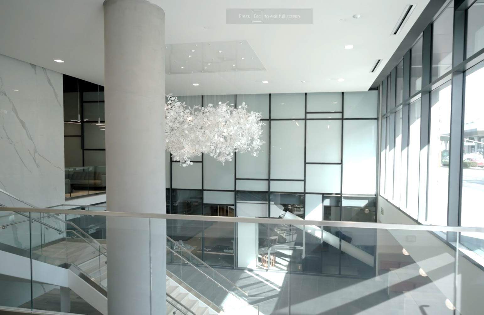 Video: Lobby’s Statement Light Fixture